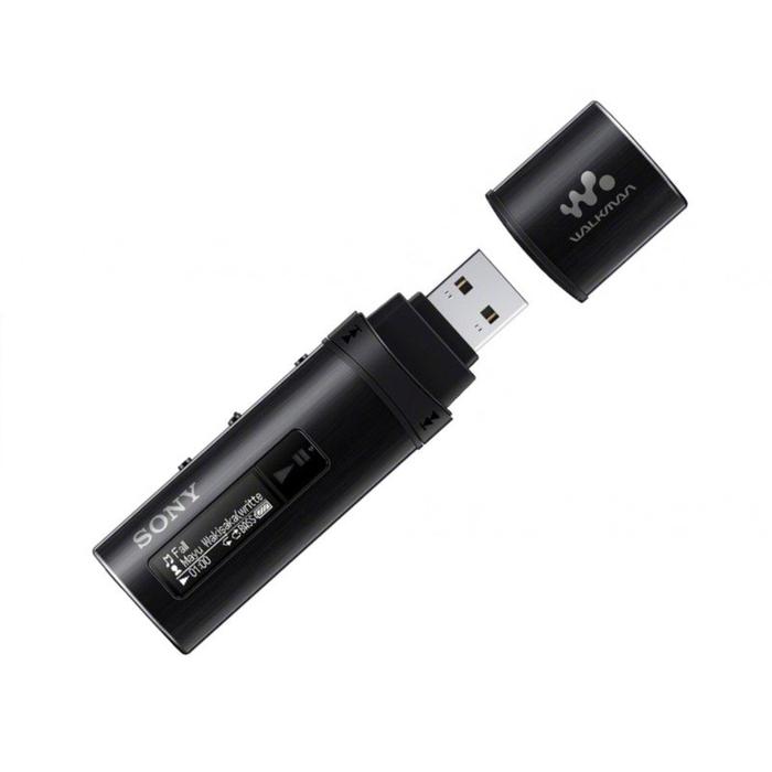 Sony Walkman Direct USB 4GB Memory Quick Charge Bass Function Black, NWZ-B183F